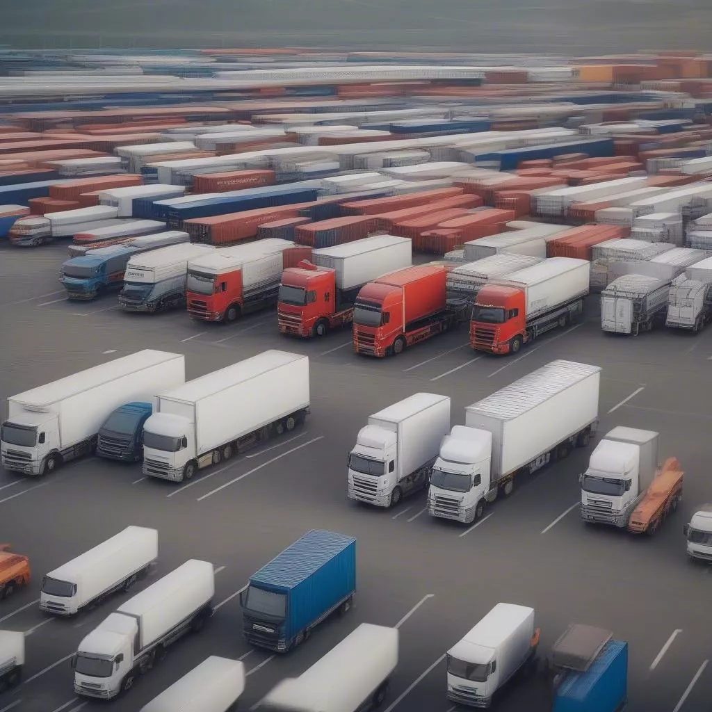 xe tải vận tải