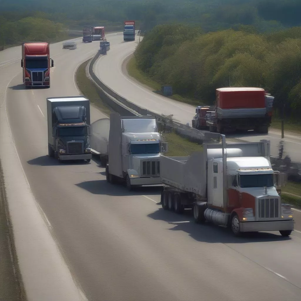 xe tải vận tải