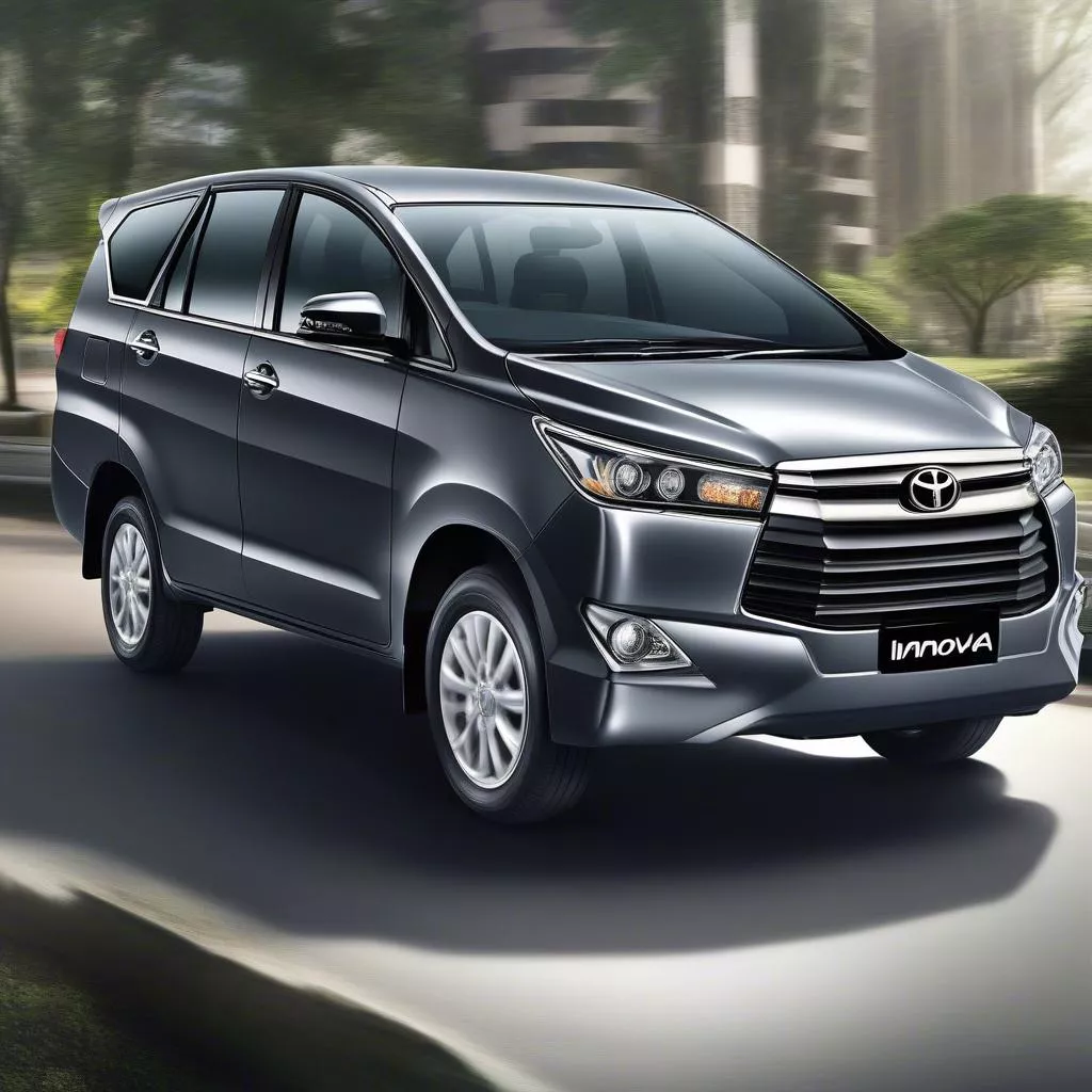 Xe Toyota Innova 2017 -  Vẻ ngoài sang trọng, nội thất rộng rãi