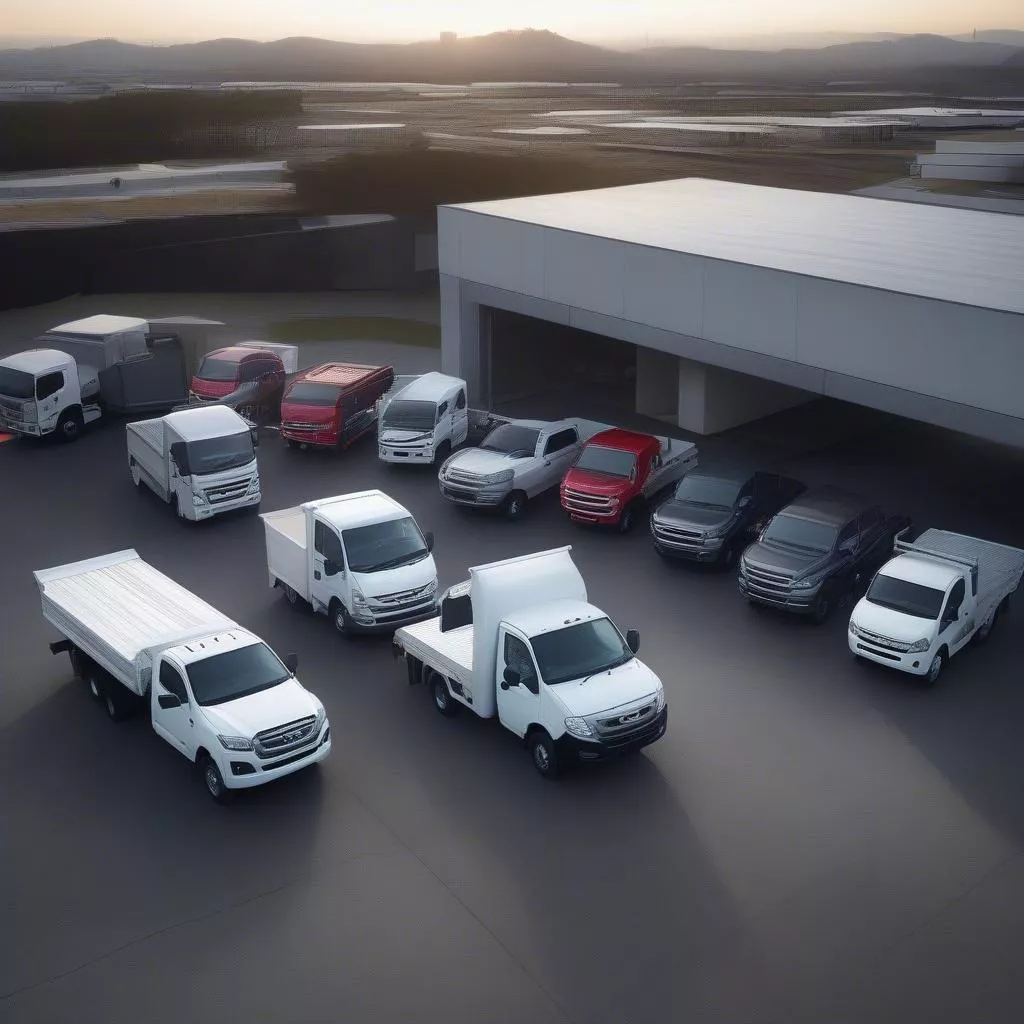 Camions Hyundai, Isuzu, Hino