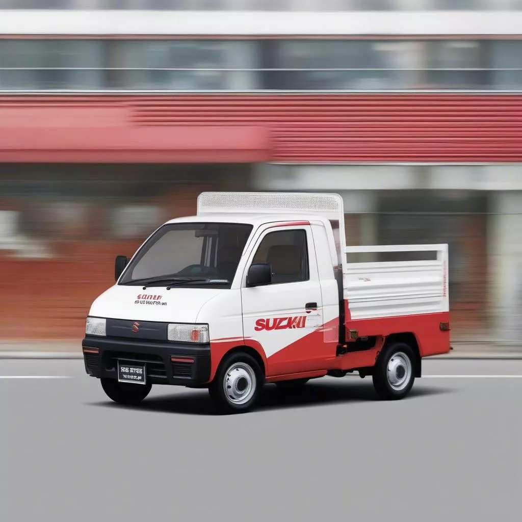 Xe vi sinh Suzuki Carry Truck