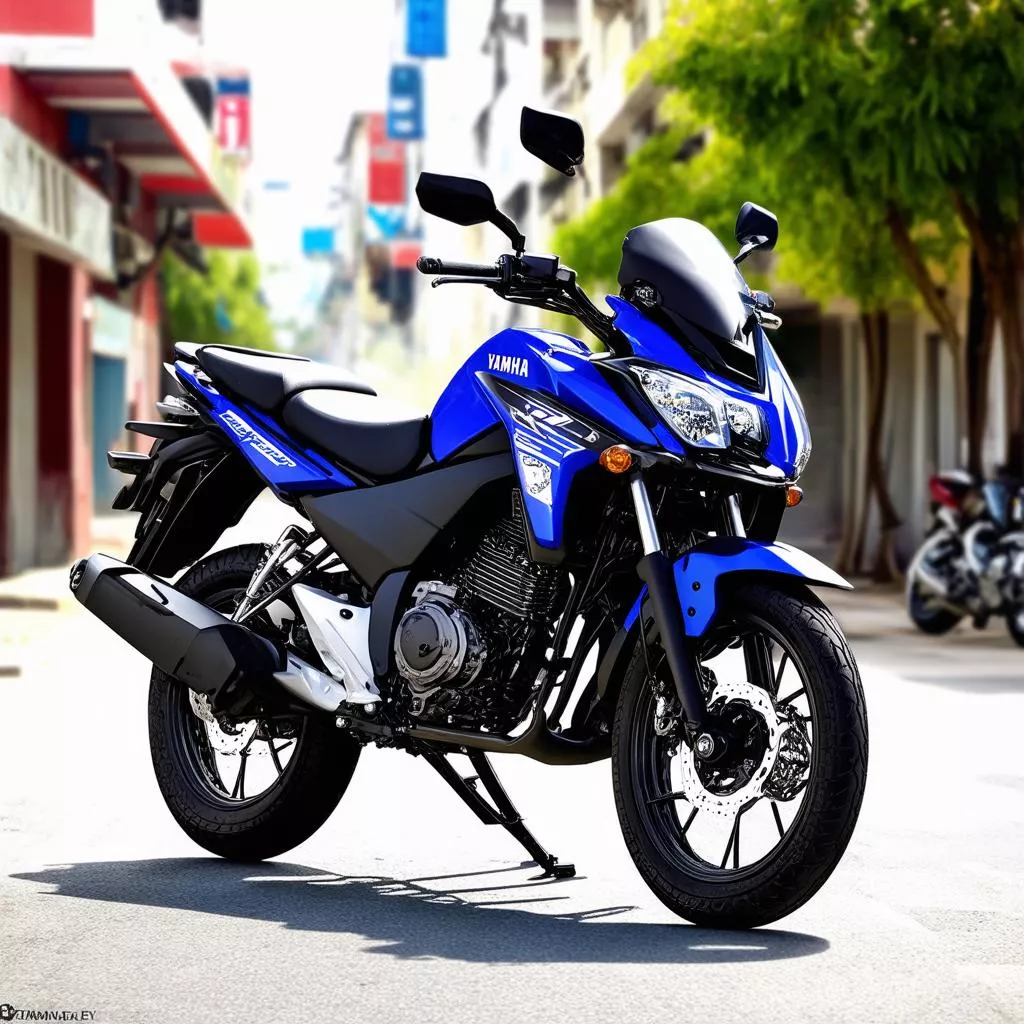 Yamaha Exciter 150 2019 màu xanh đen