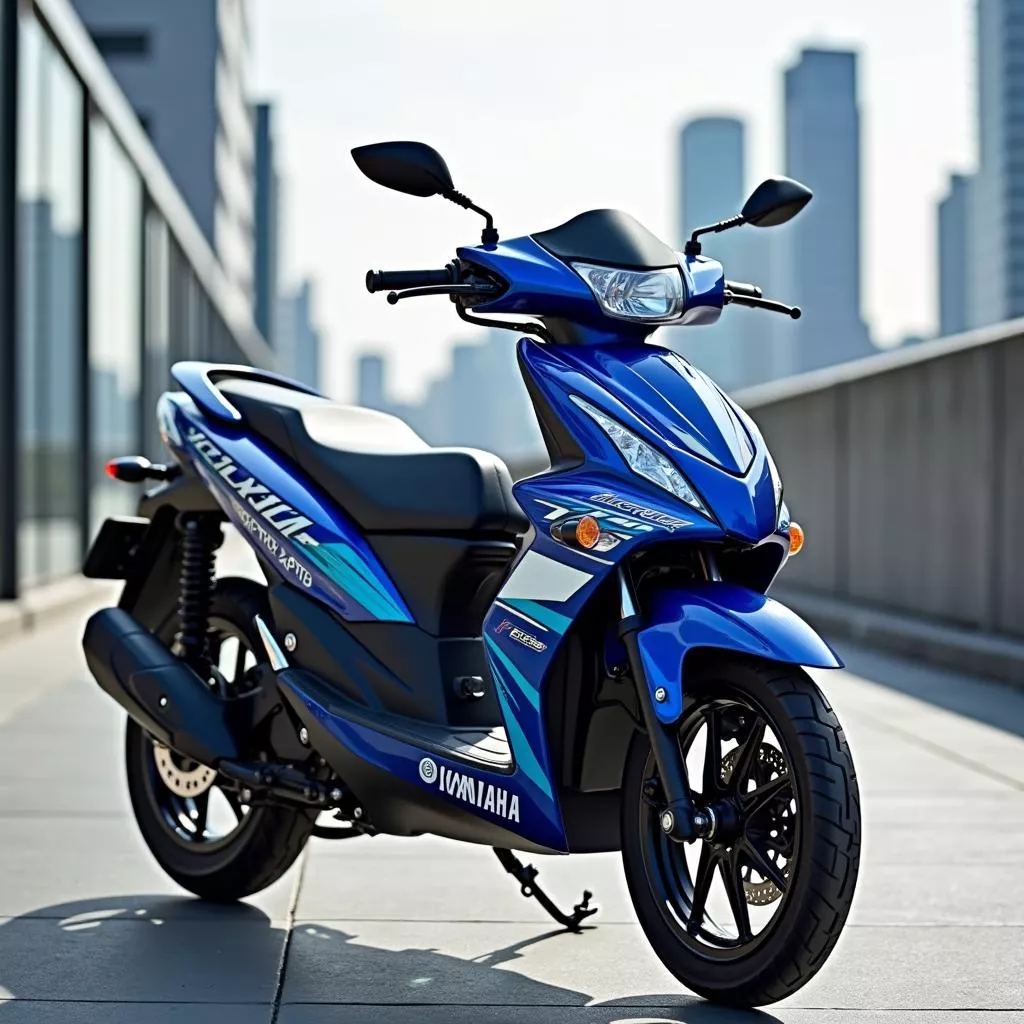 Yamaha Exciter 150 Fi Màu Xanh GP Nổi Bật