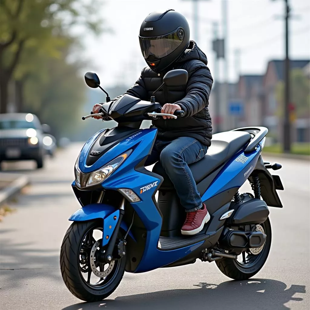 Affordable Yamaha Exciter - A stylish and high-performance manual motorcycle