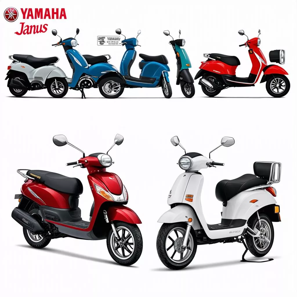 Yamaha Janus Màu Sắc Đa Dạng