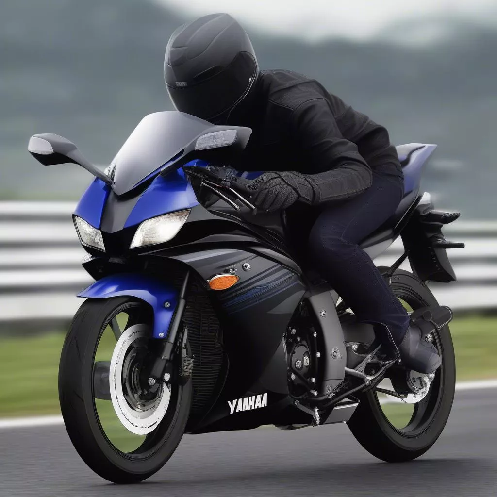 Yamaha R15 - Sportbike similar to the Suzuki GSX R150