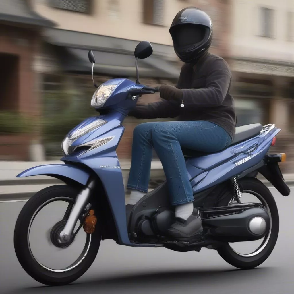 Thiết kế hiện đại và tiện dụng của Yamaha Sirius 50cc