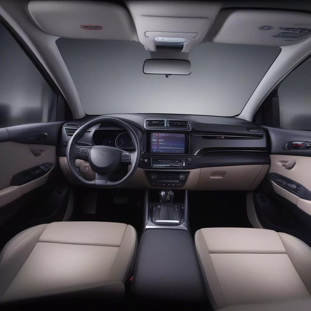 Nội thất Zotye Z8