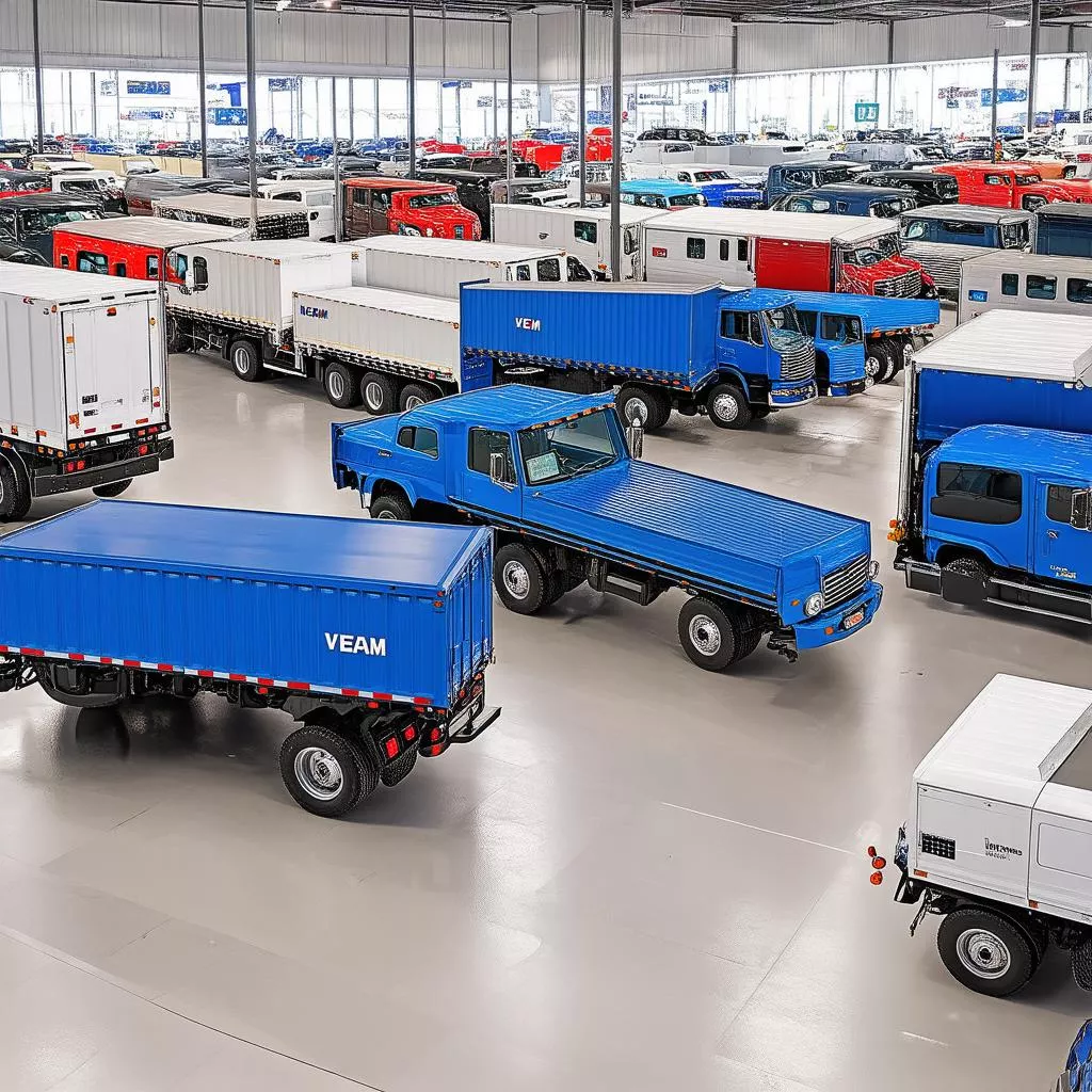 Đại lý xe tải Veam uy tín
