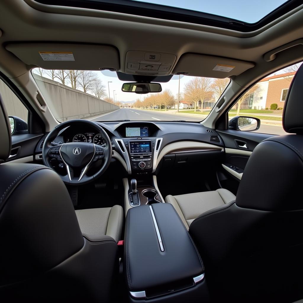 Acura MDX 2017 Nội Thất