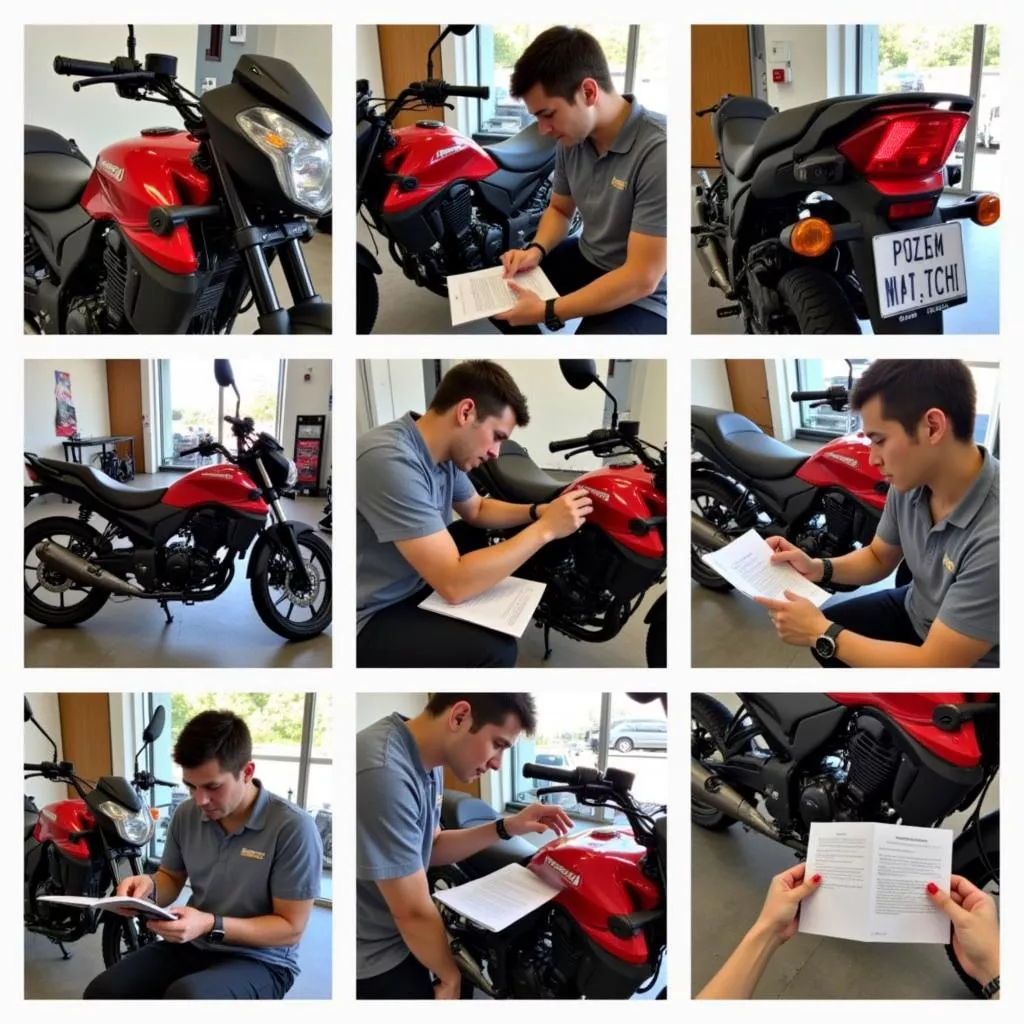 Inspecting a 2017 Honda Winner before purchase