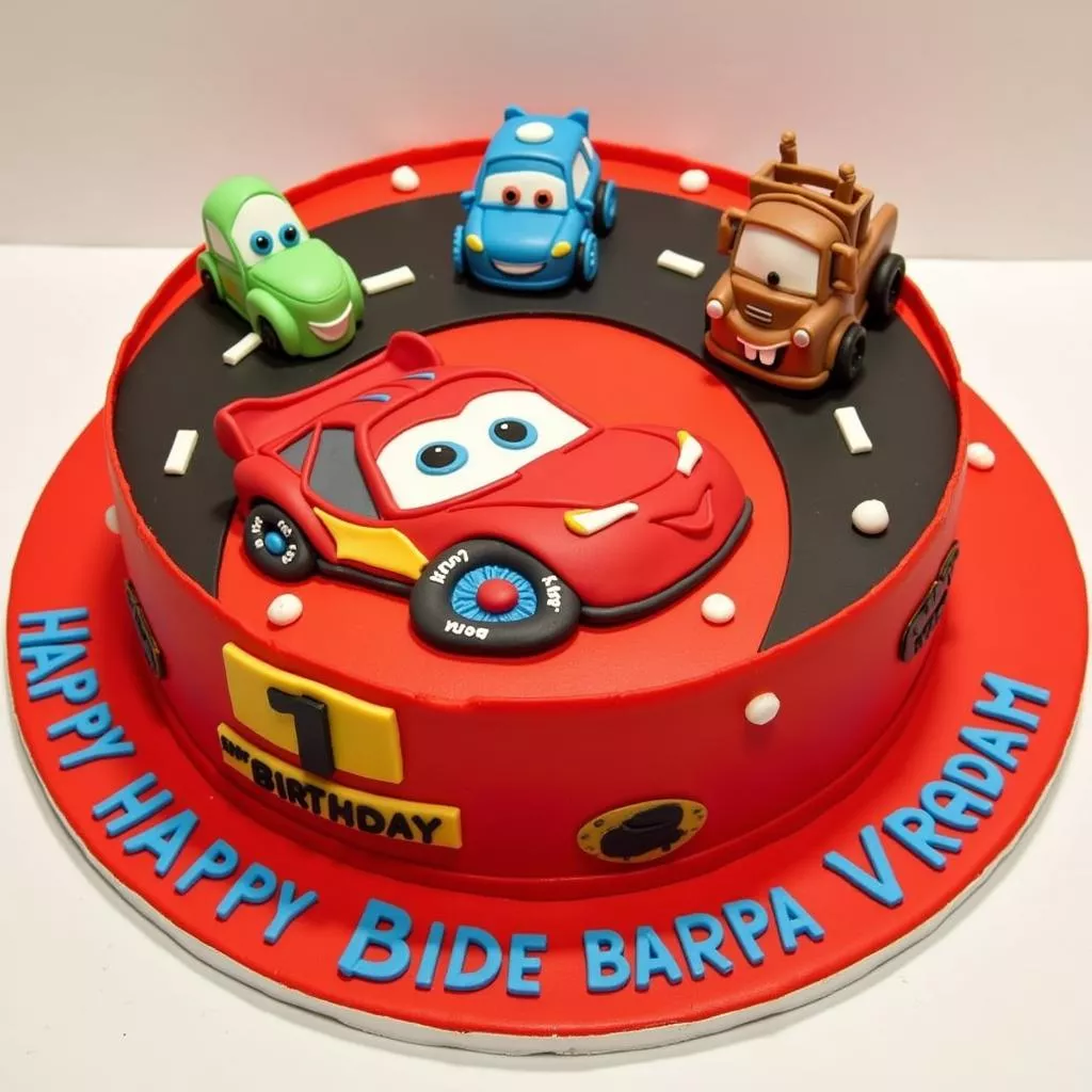 Lightning McQueen Birthday Cake: A Race to Joy