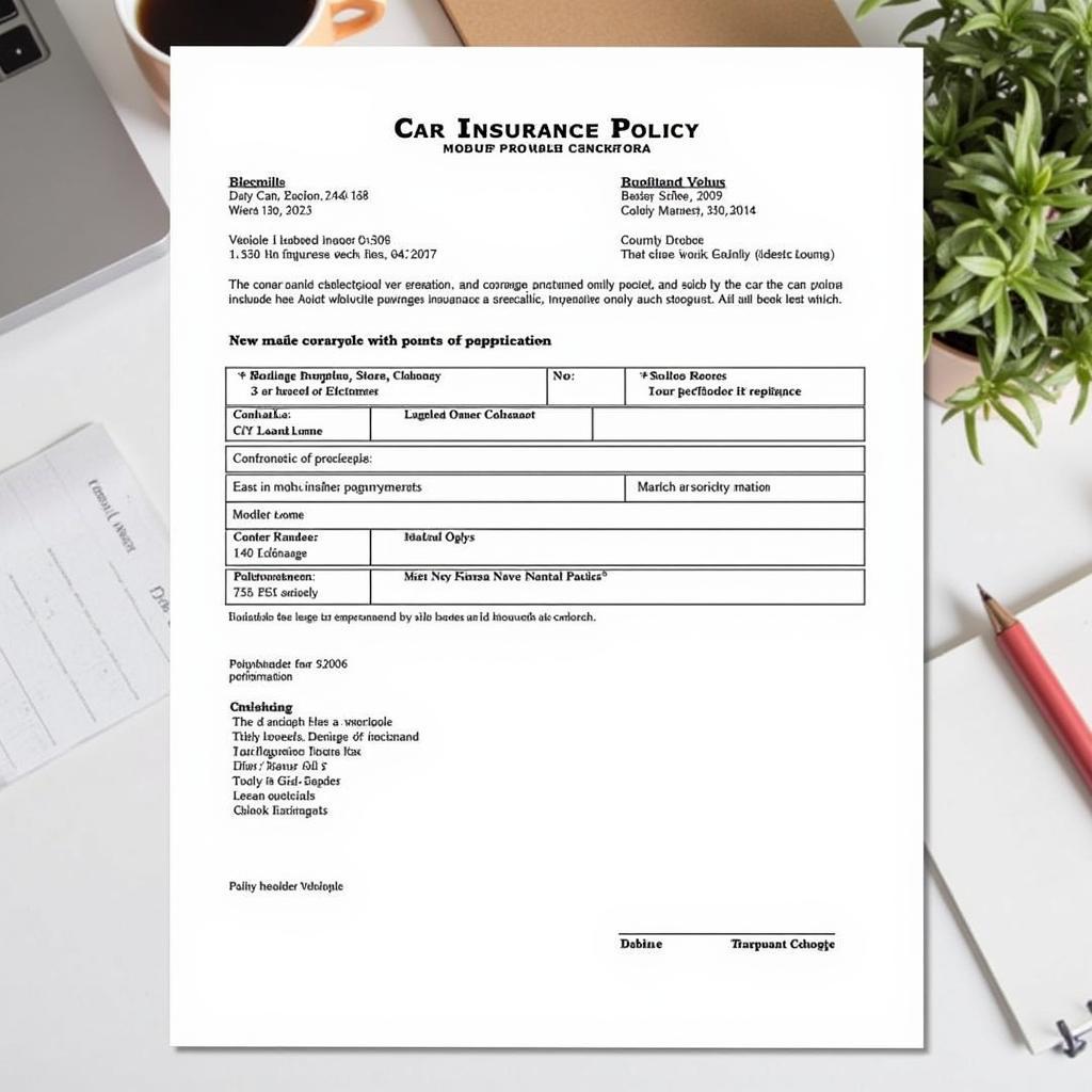 Bảo Hiểm Xe Ô Tô