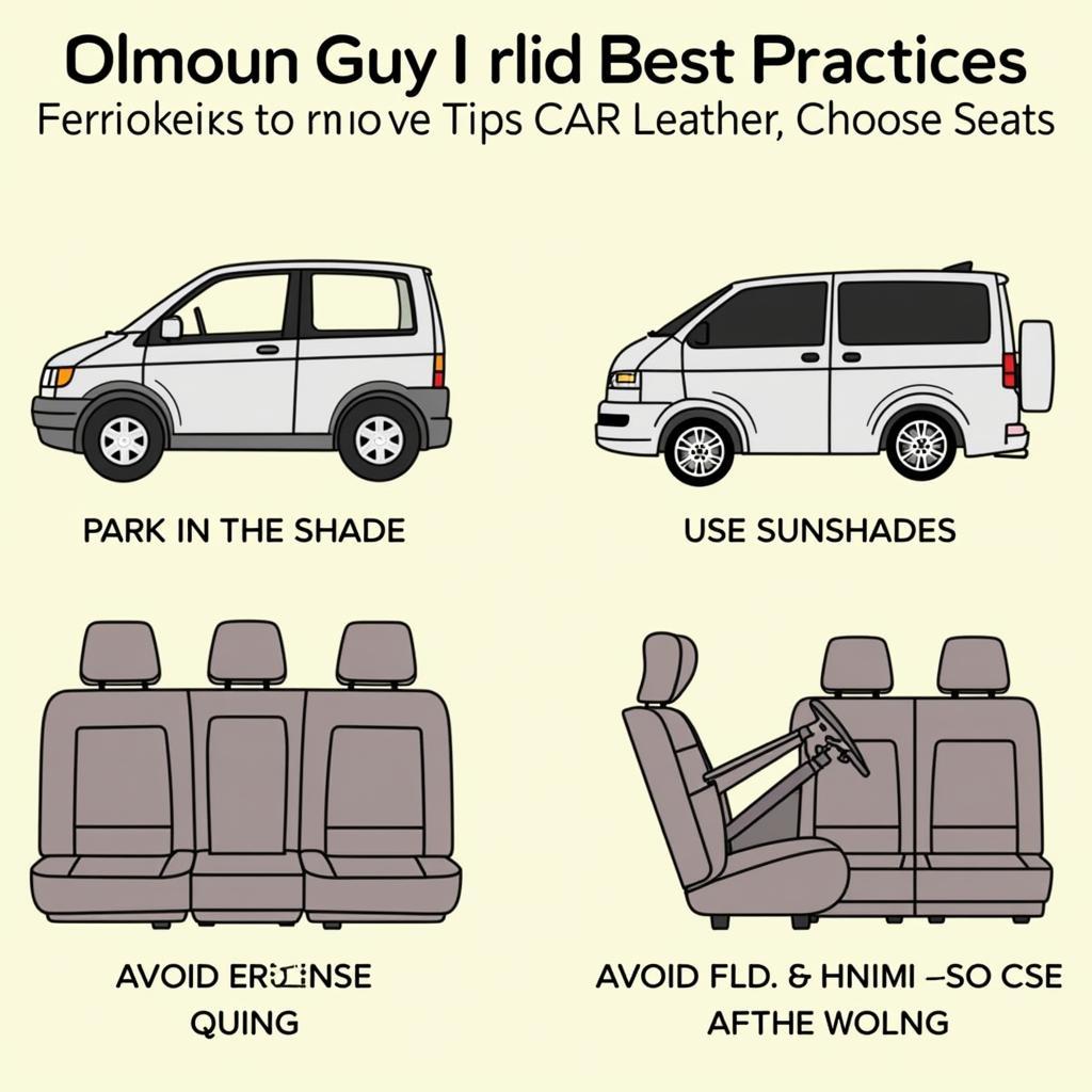 Bảo quản ghế da ô tô sau vệ sinh