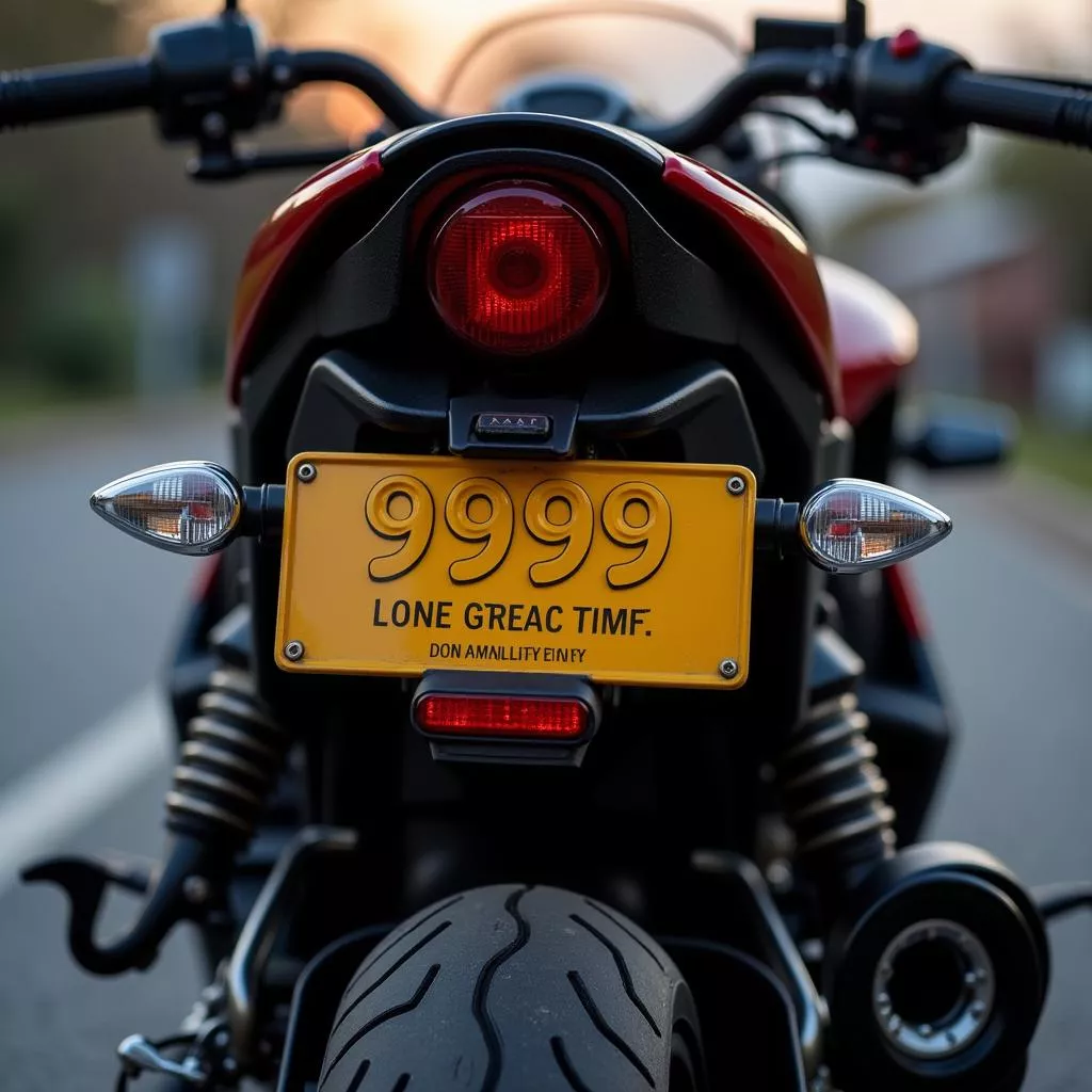 Matrículas "Quádruplas" para Motos: Preço e Fascínio