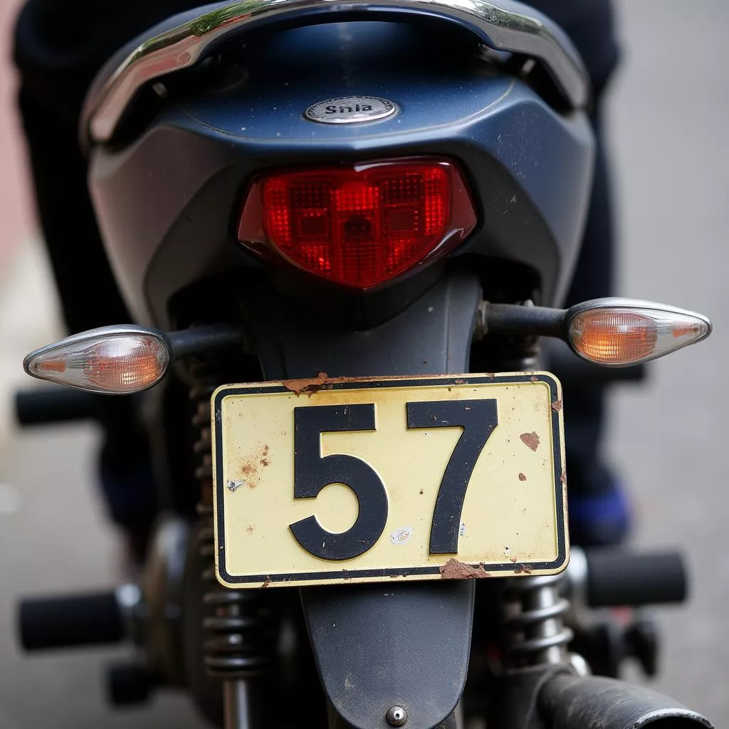 What Does License Plate Number 57 Mean?