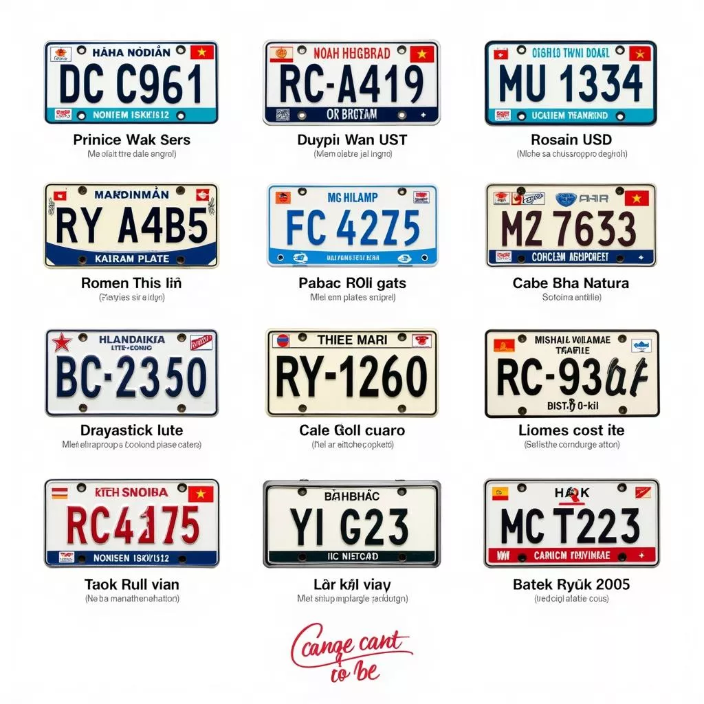 Biển số xe tỉnh thành: "Bí kíp" nhận diện và những điều cần lưu ý