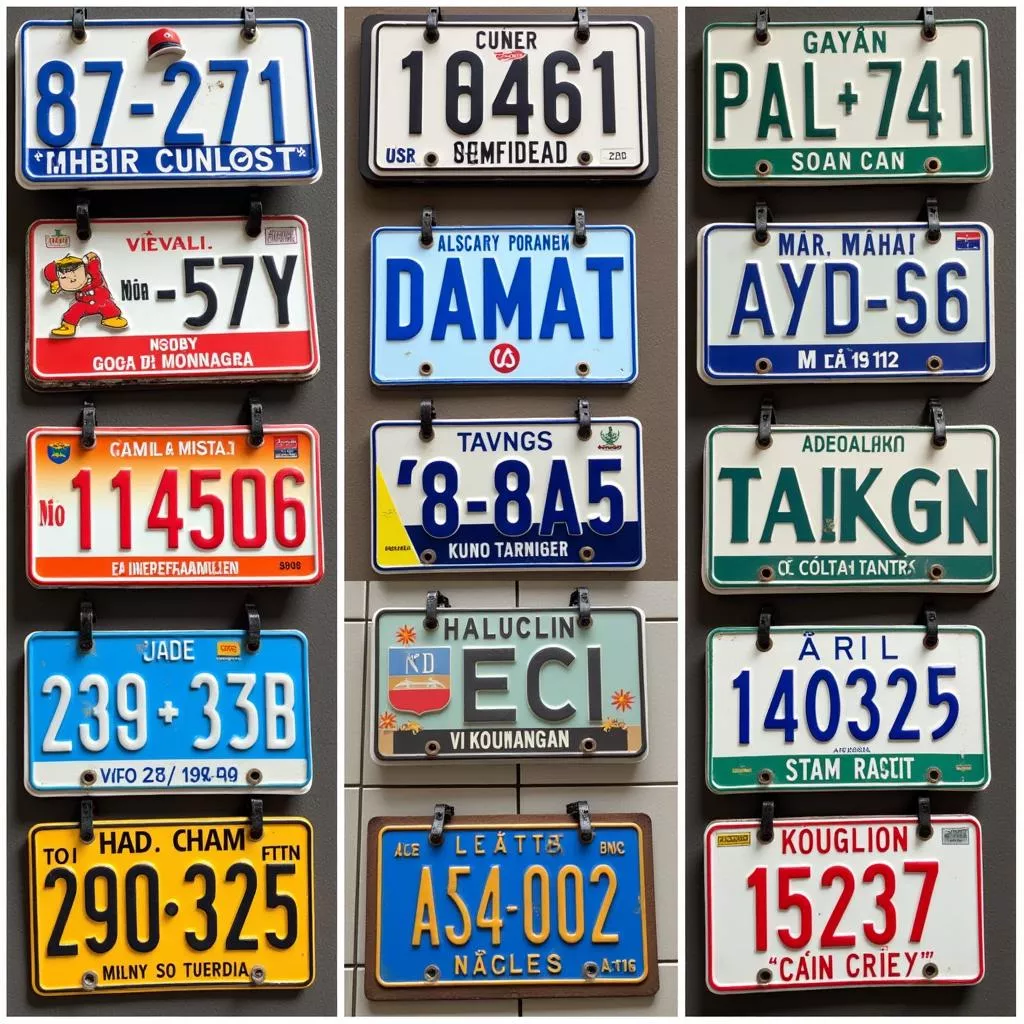 Biển số xe các tỉnh và ý nghĩa