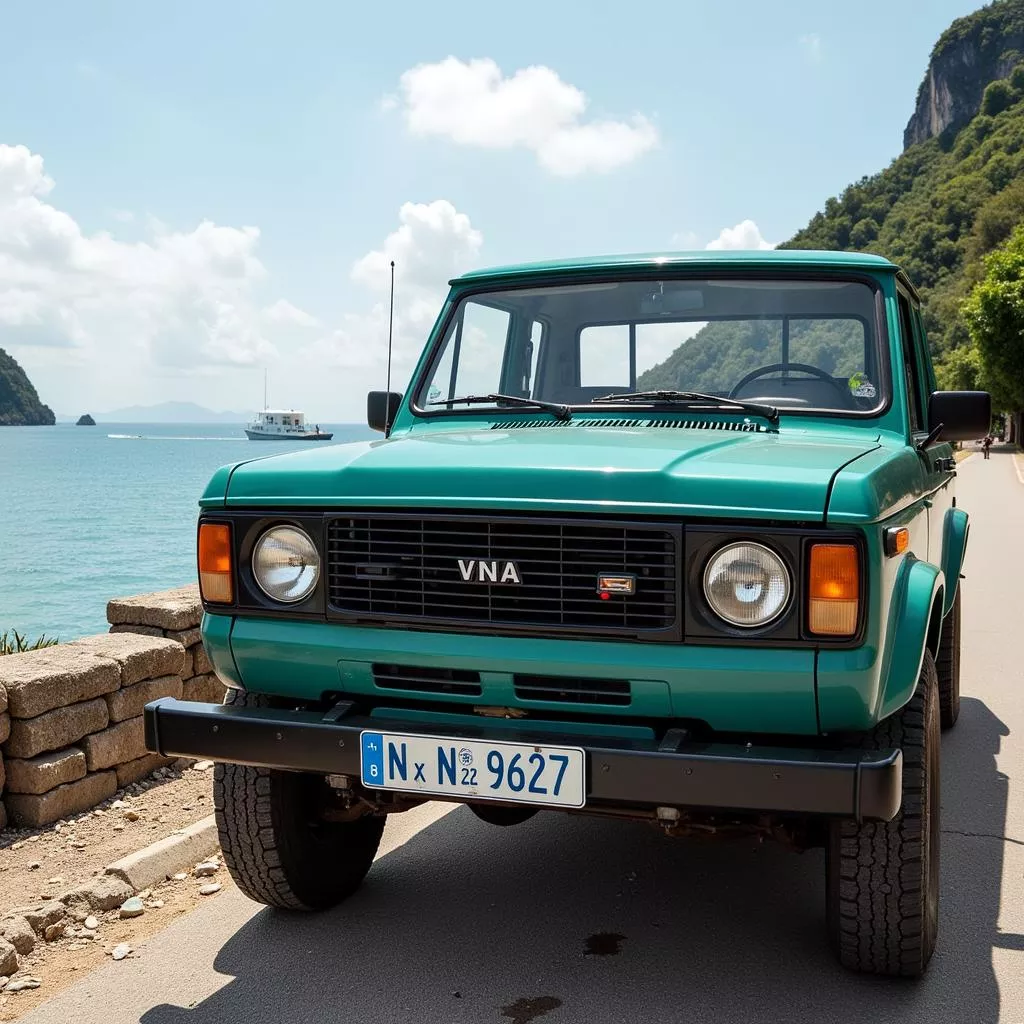 Plat nomor kendaraan Cat Ba yang dianggap bagus