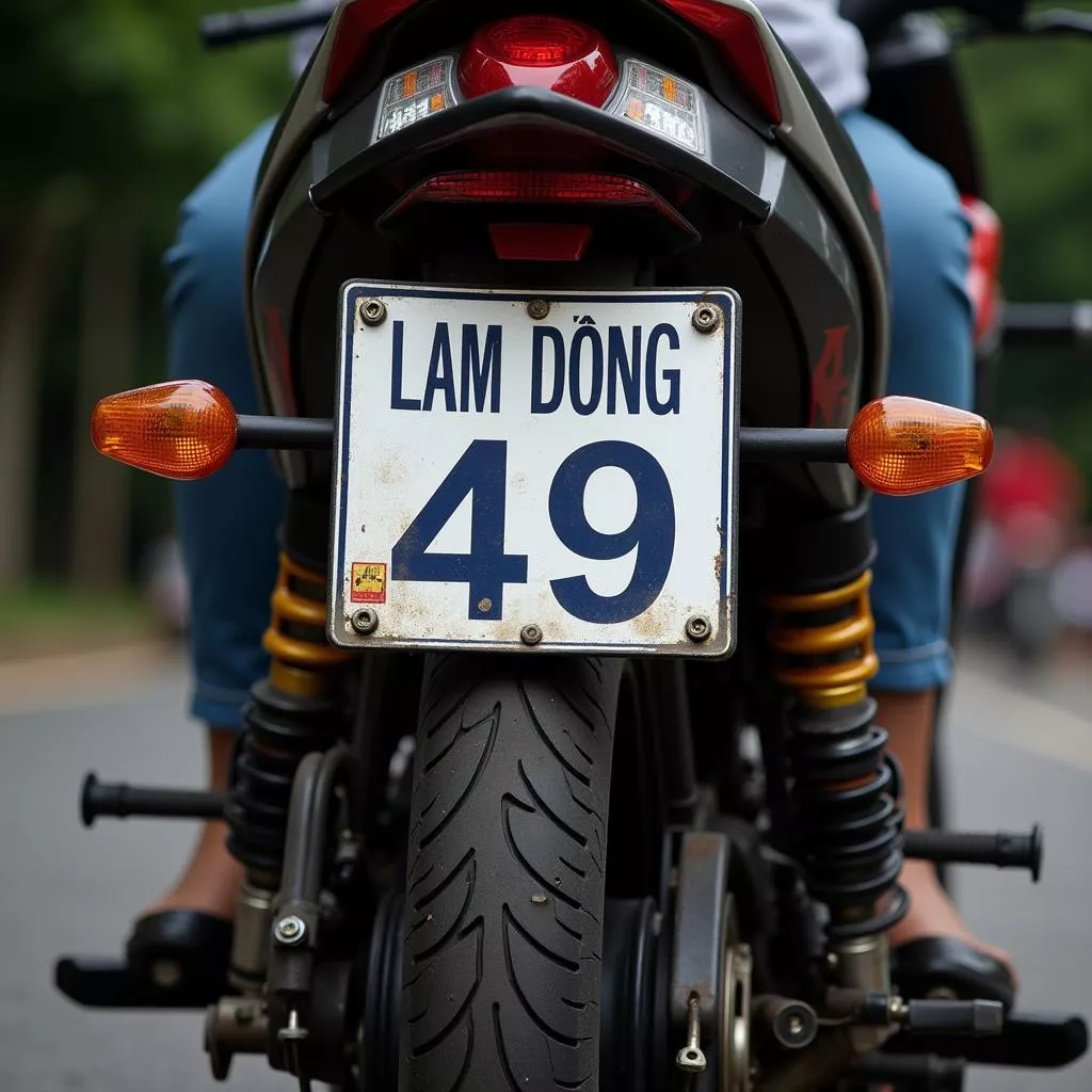 Biển số xe 49 có ý nghĩa gì?