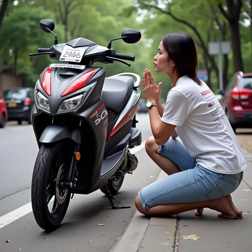 Signification spirituelle d'une belle plaque d'immatriculation