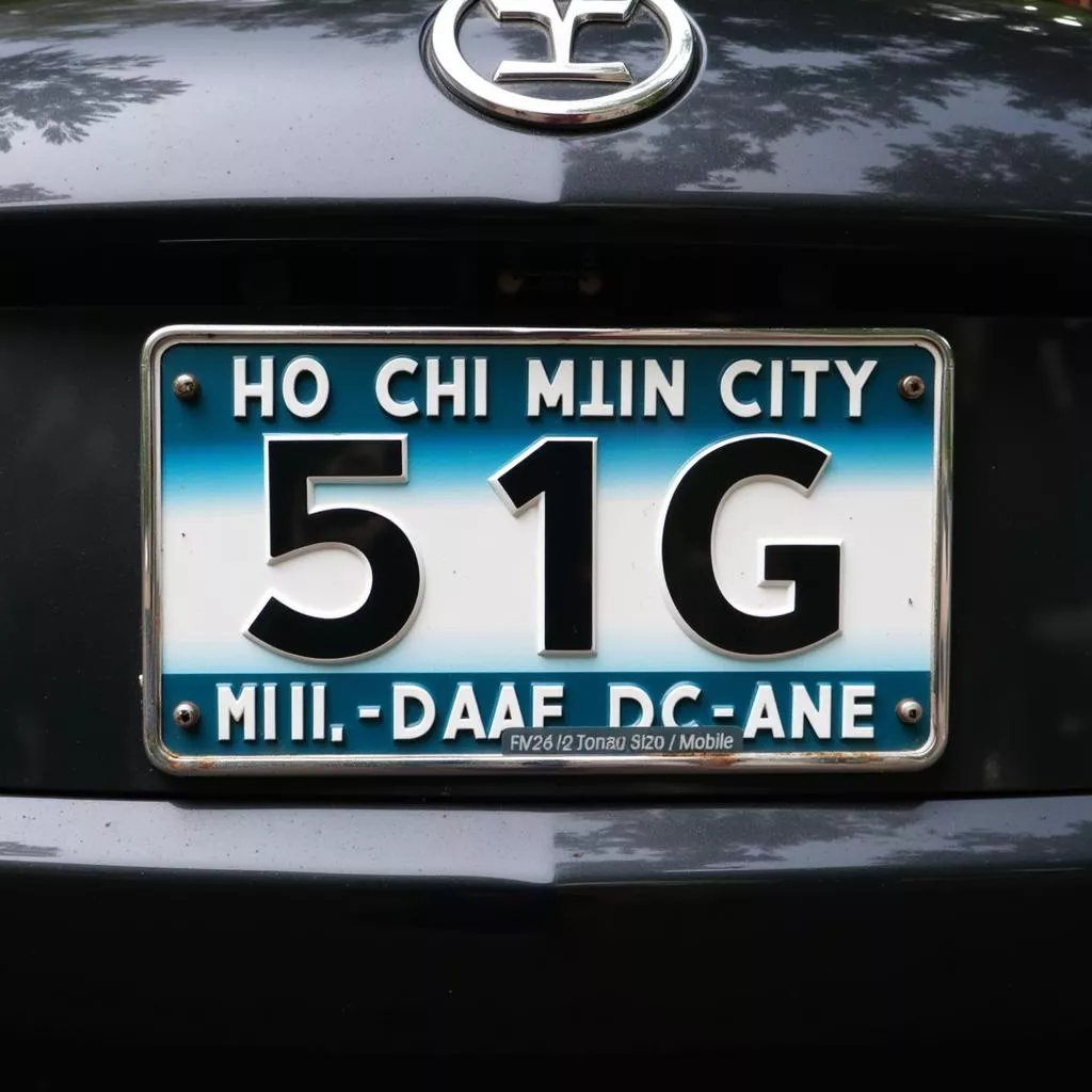 Biển Số Xe Ô Tô 51G Là Ở Đâu?