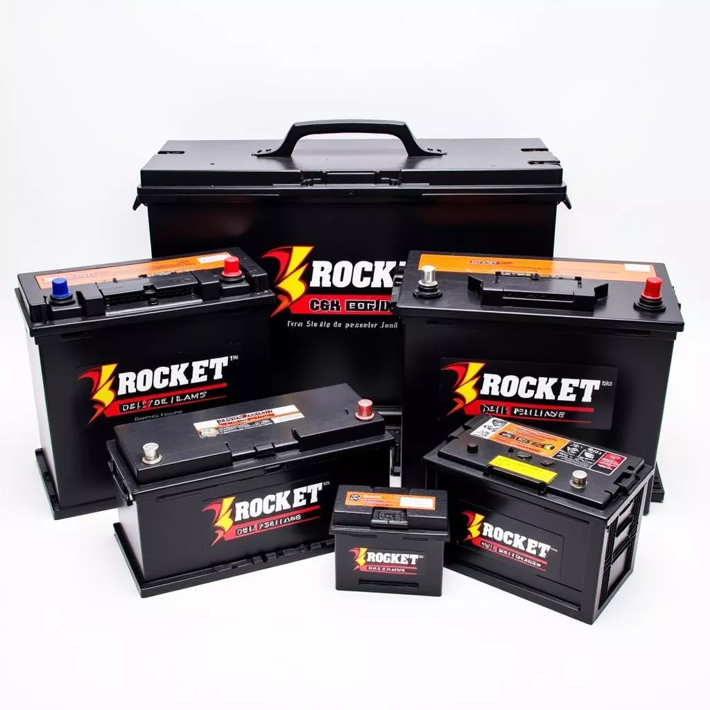 Various Rocket battery capacities