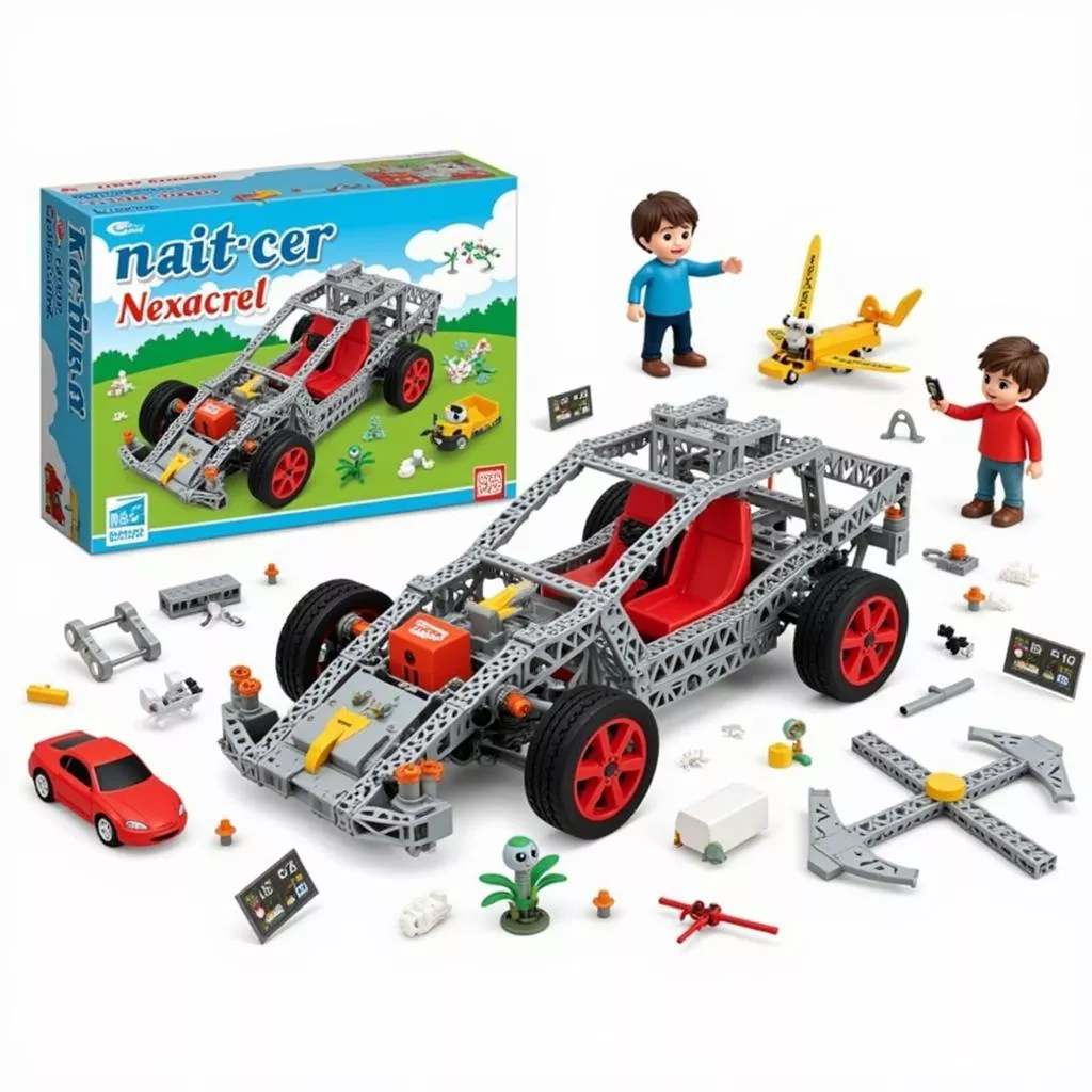Set di costruzione di auto complesso per bambini sopra i 6 anni