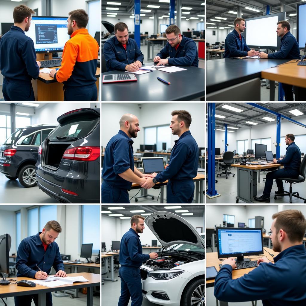 Các cơ sở đào tạo sửa chữa ô tô