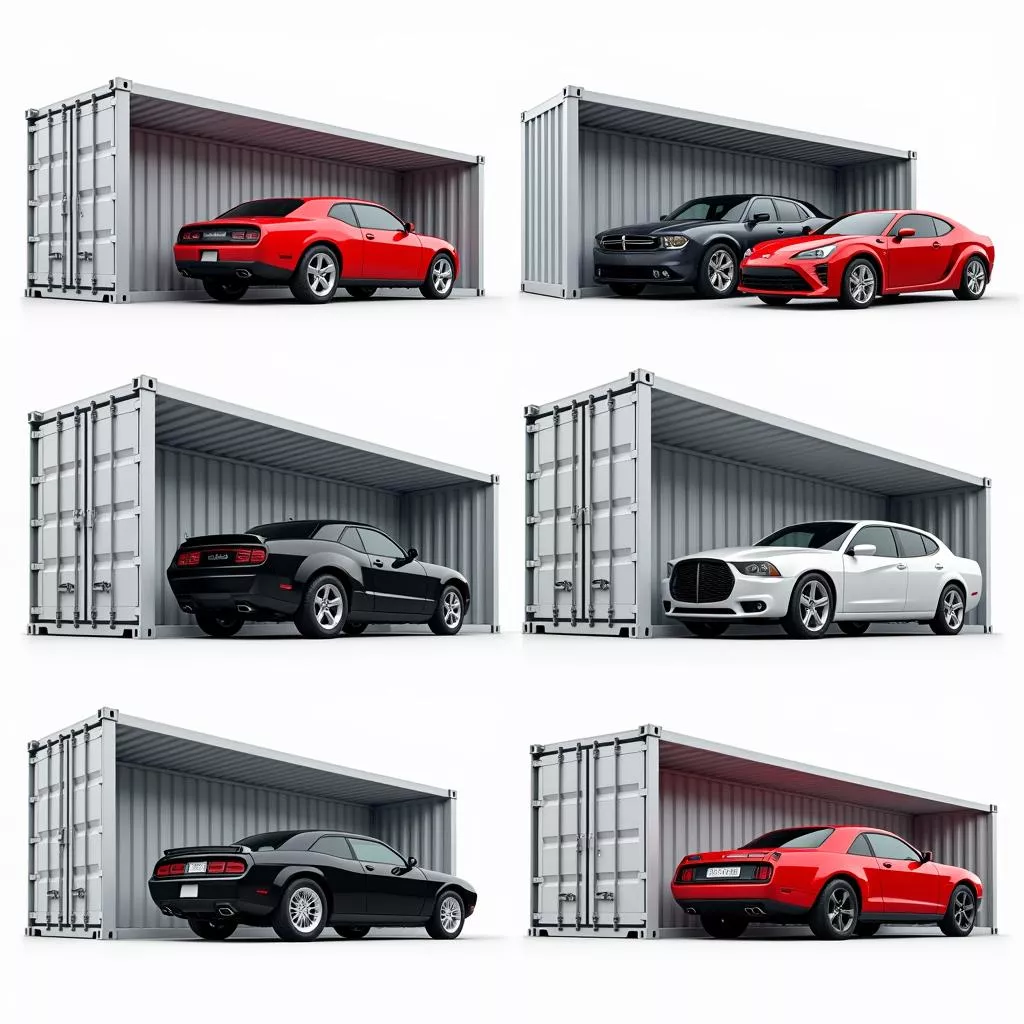 Các loại container chở ô tô