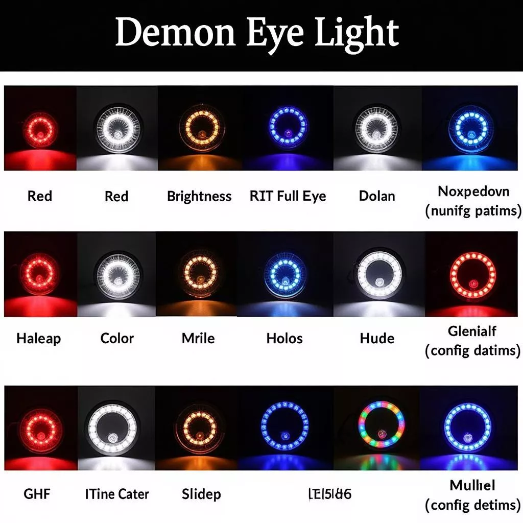 Độ Đèn Mắt Quỷ Ô Tô: Cá Tính Hay Rủi Ro?