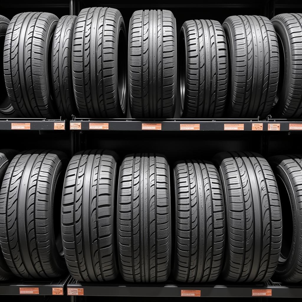 Các loại lốp xe ô tô