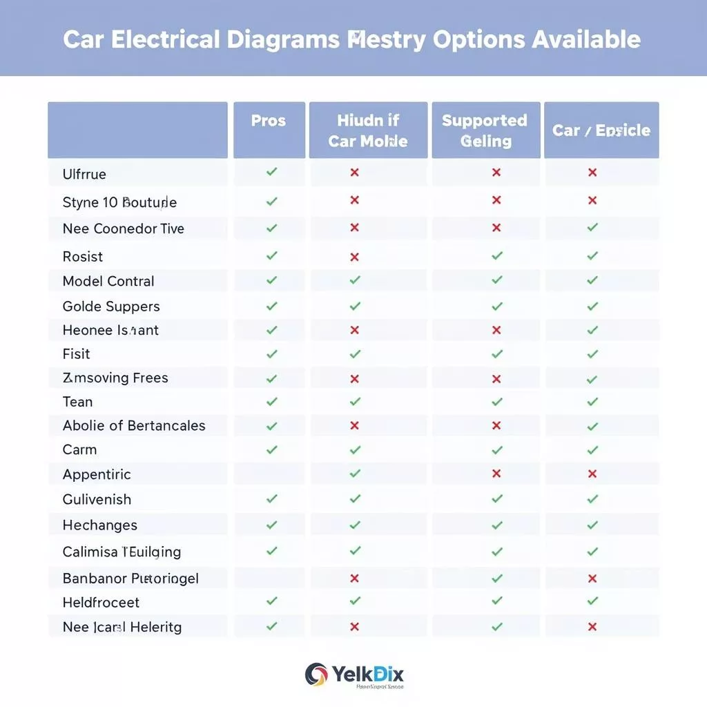 Various car wiring diagram software options