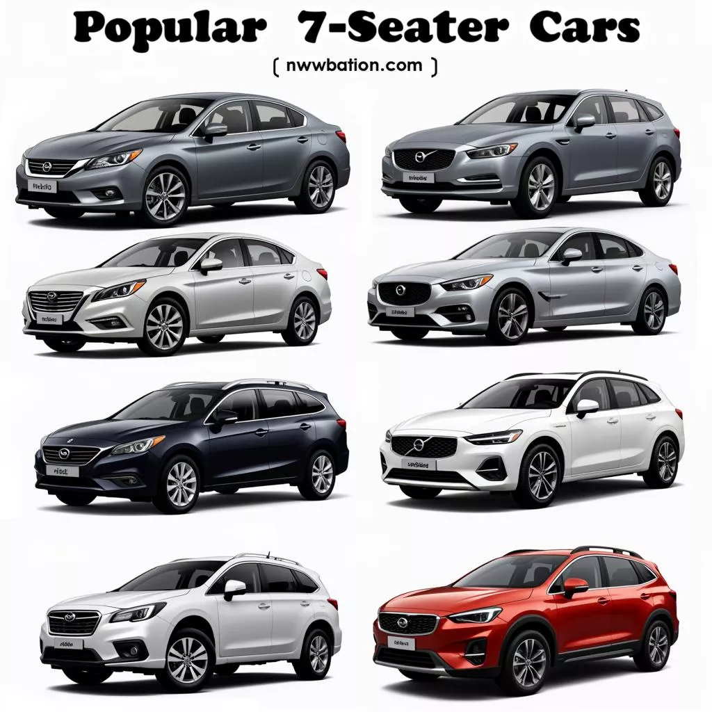 Các Loại Xe Ô Tô 7 Chỗ Phổ Biến