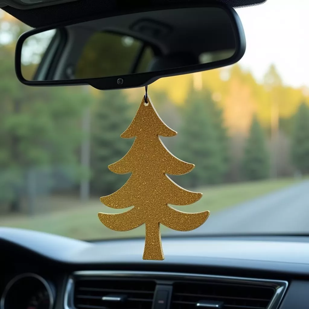 कार में पाइन ट्री: सौभाग्य का प्रतीक