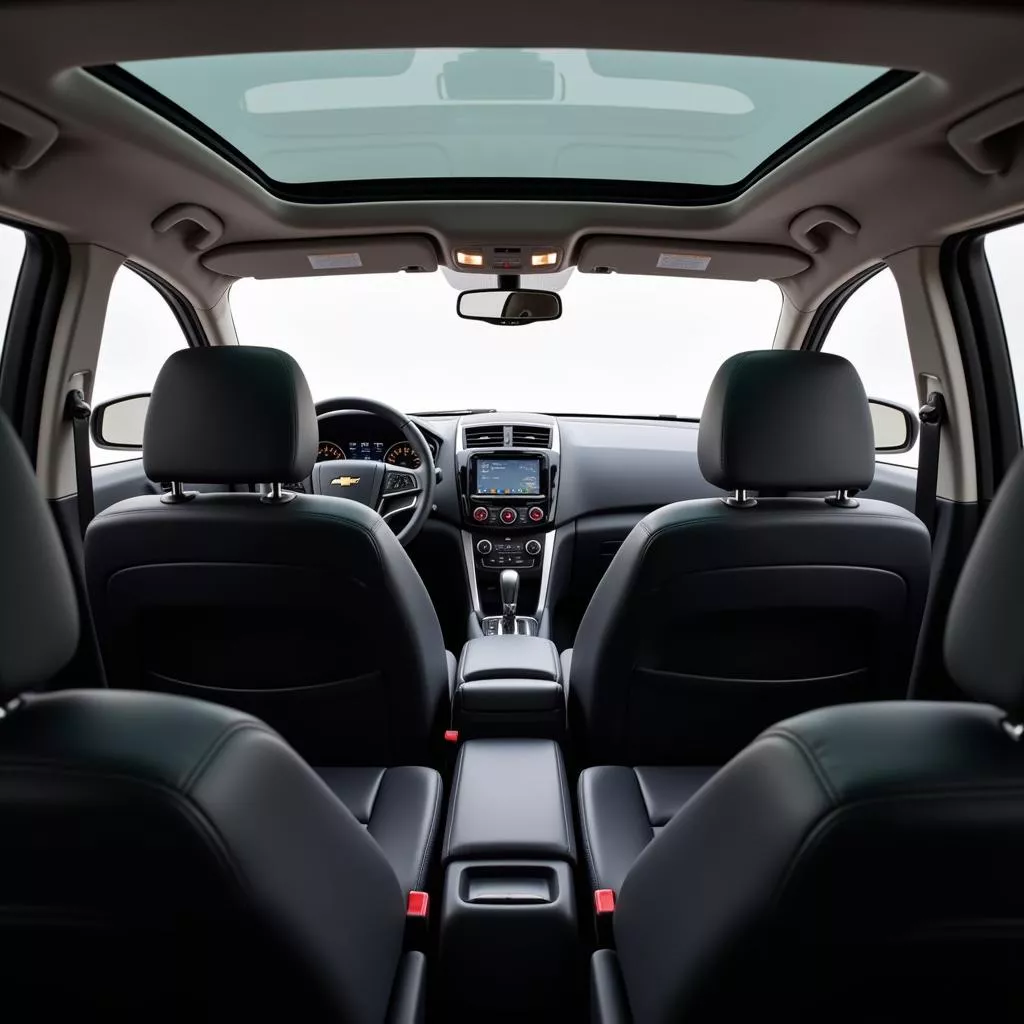 Chevrolet Captiva nội thất