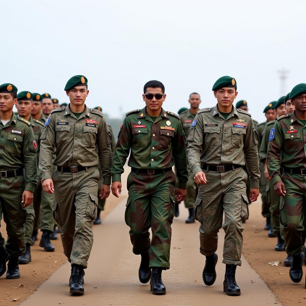 Chính sách 3 không và hợp tác quốc phòng