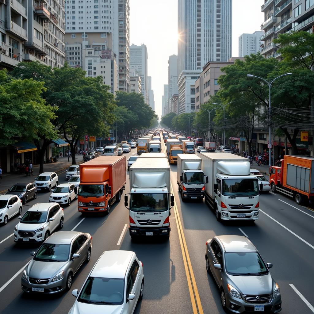 Ho Chi Minh City's Specific Policies for Trucks