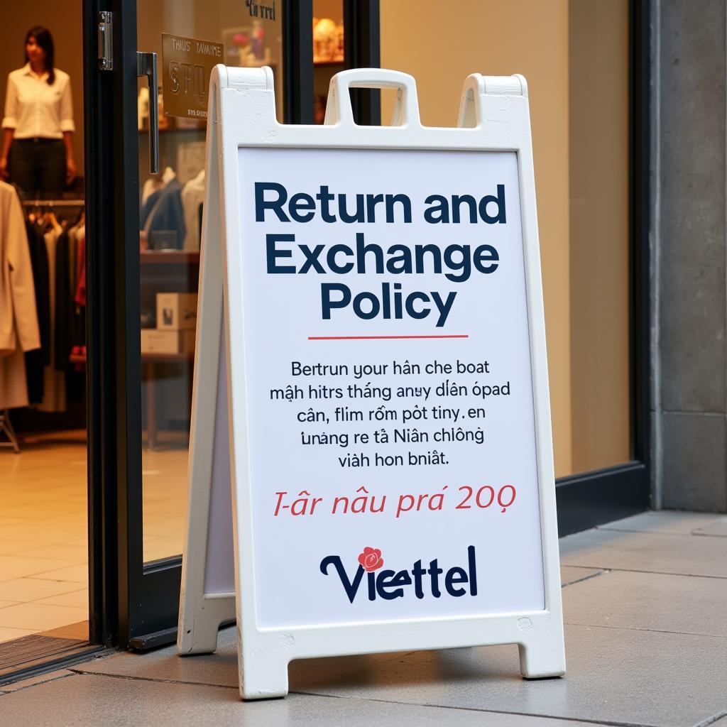 Chính sách đổi trả Viettel Store: Thông tin chi tiết bạn cần biết