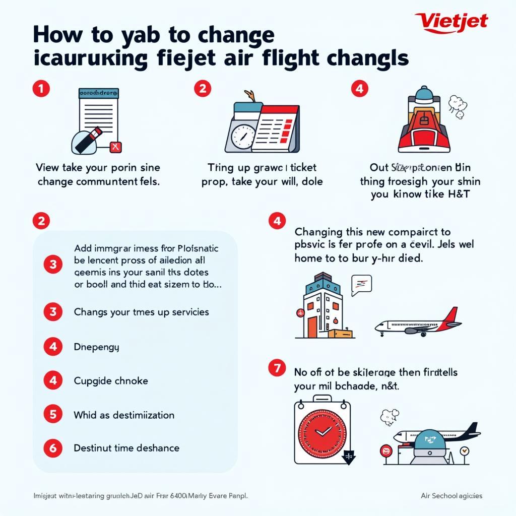 Vietjet Air Ticket Change Policy: Procedures and Conditions