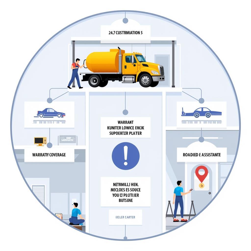 Comprehensive after-sales policy for trucks