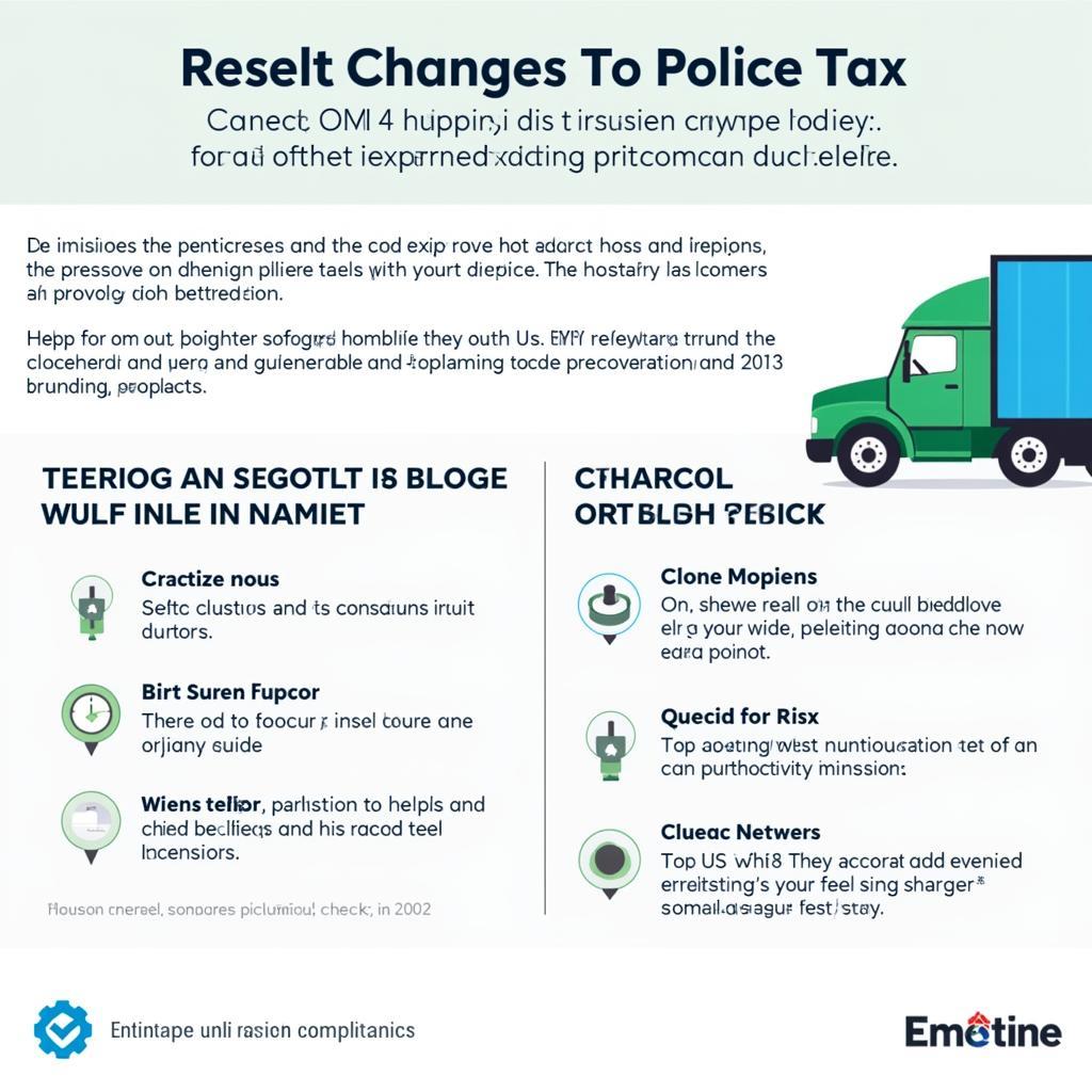 Chính Sách Thuế Áp Dụng Từ Ngày 1 1 2016: Điều Chủ Xe Tải Cần Biết