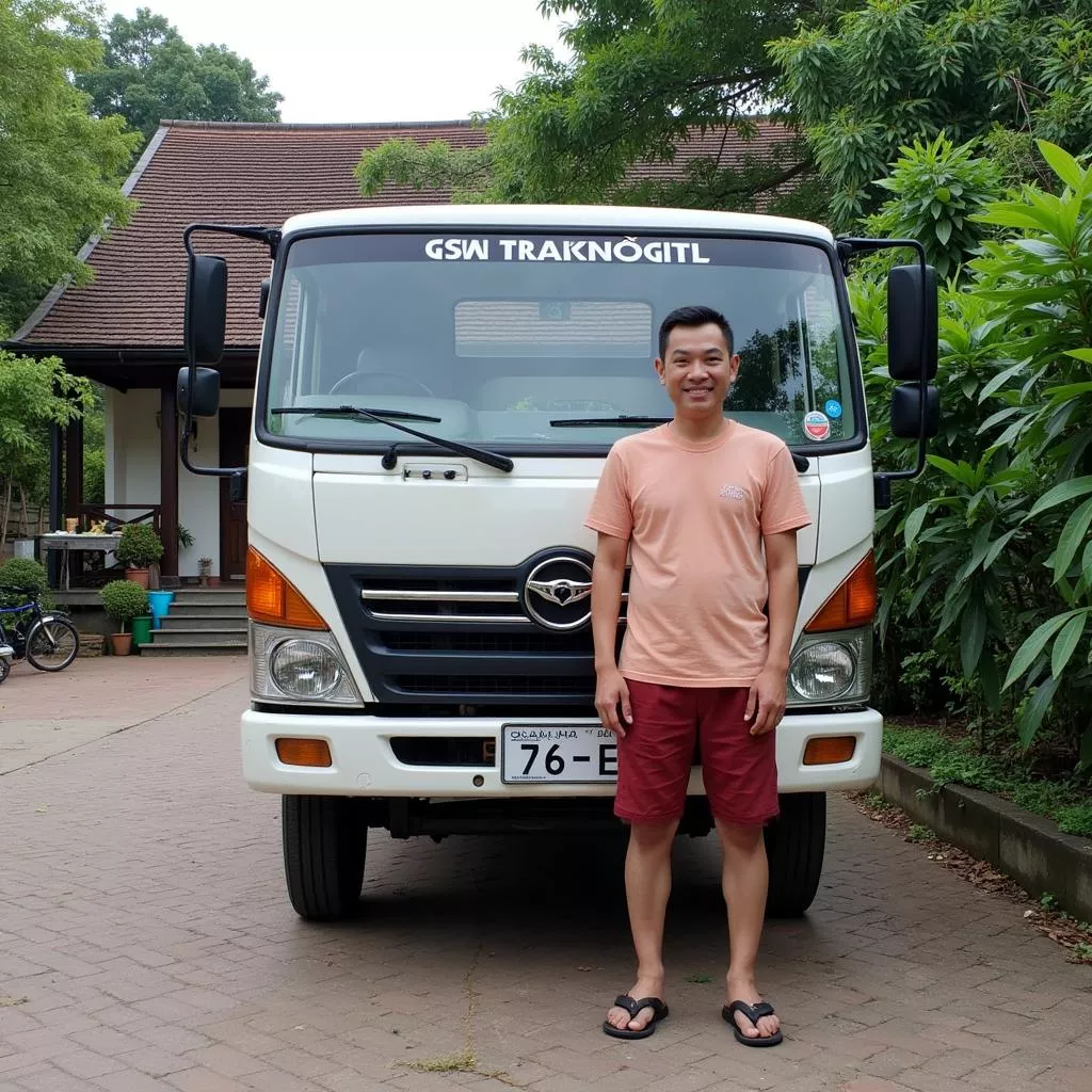 Chủ xe tải Quảng Ngãi bên xe biển số 76-E1