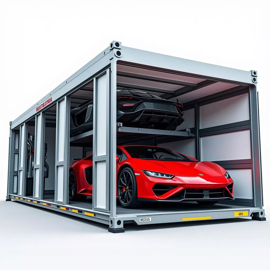 Container Chở Ô Tô: Giải Pháp Vận Chuyển An Toàn, Hiệu Quả