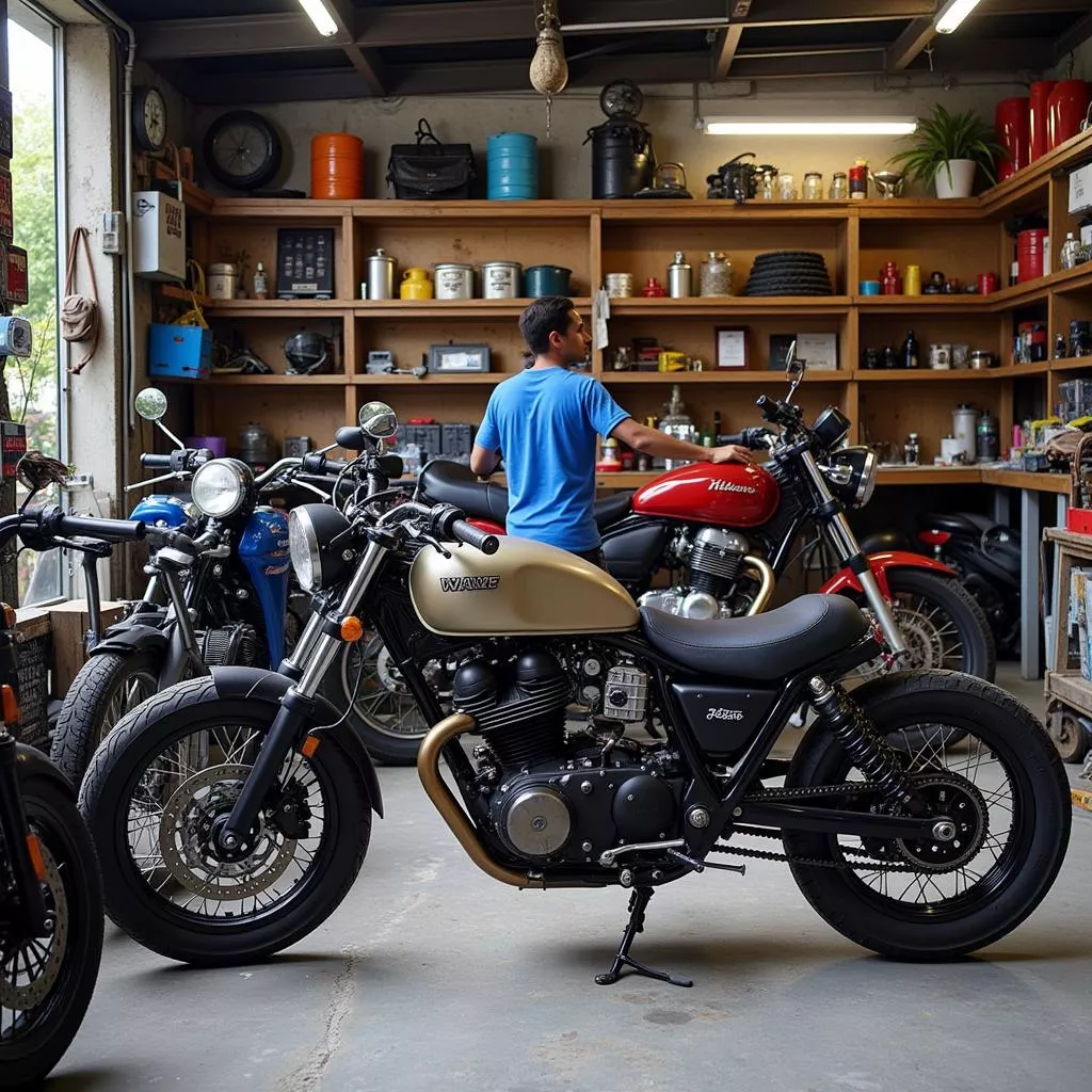 Professional Honda Wave Customization Shop