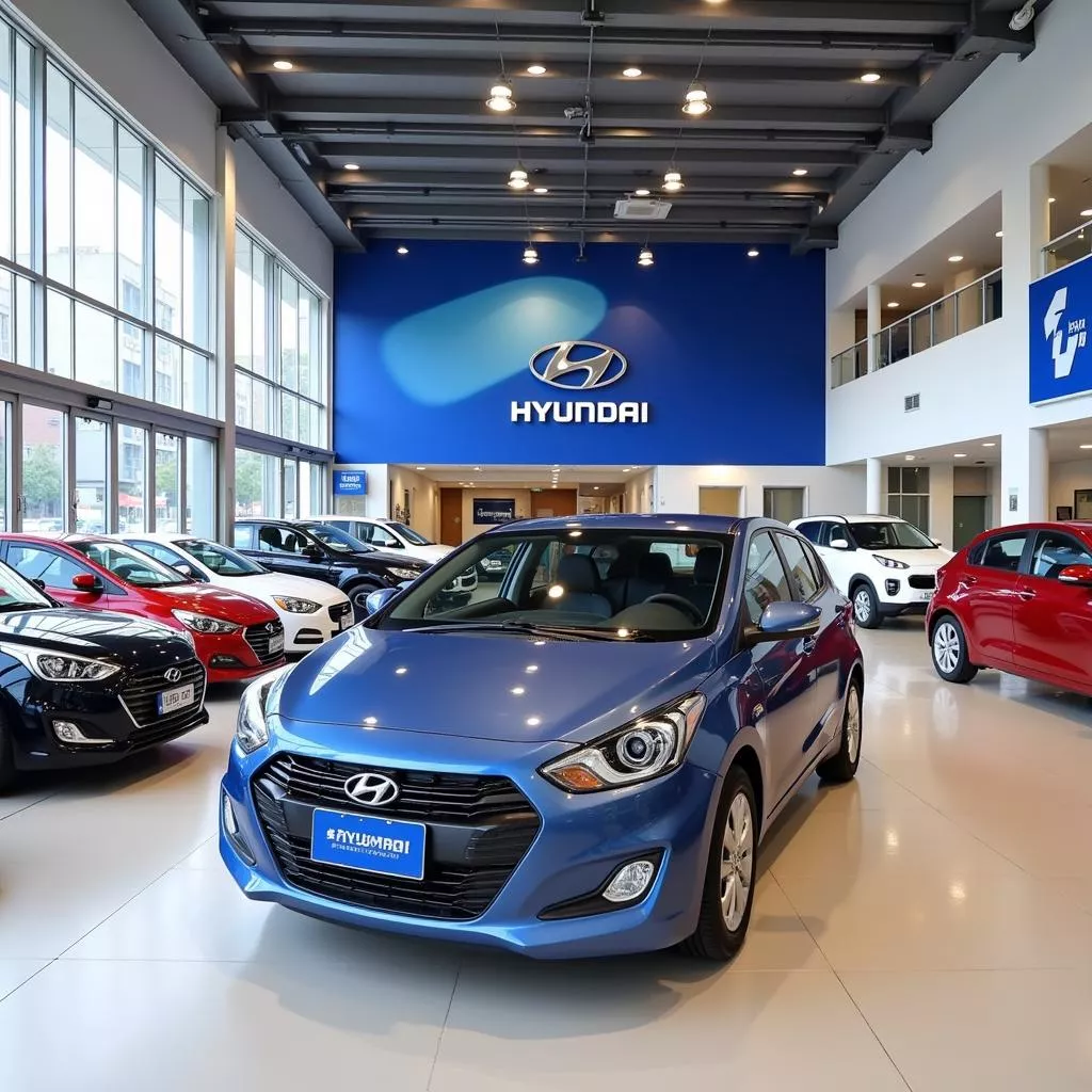 Hình ảnh đại lý Hyundai tại Hà Nội