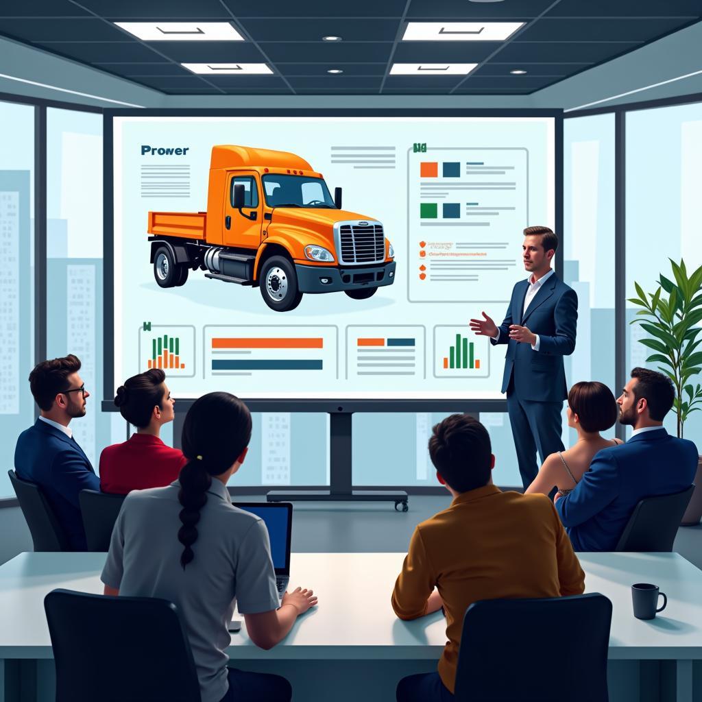 Hanoi Truck Dealership Staff Training