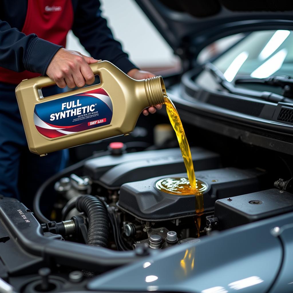 합성 엔진 오일