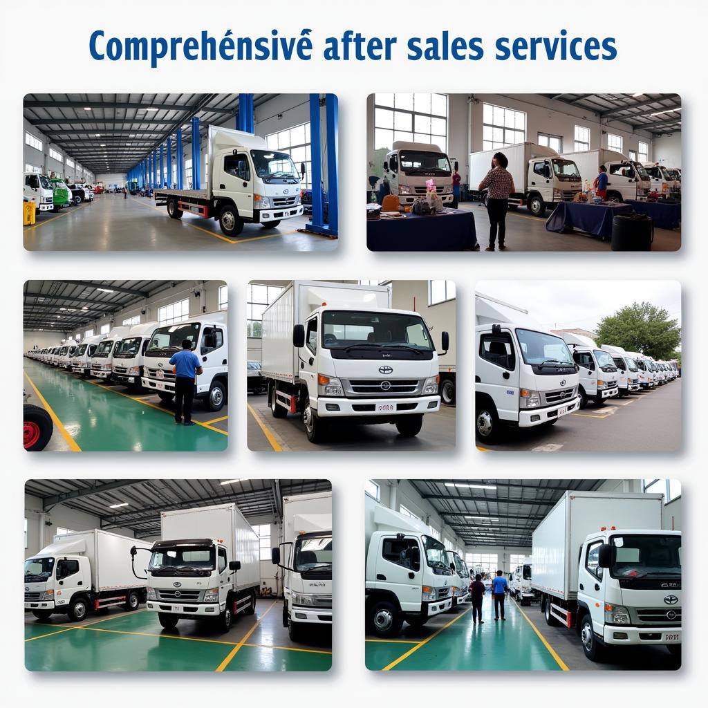 Dịch vụ hậu mãi chu đáo tại Xe Tải Hà Nội