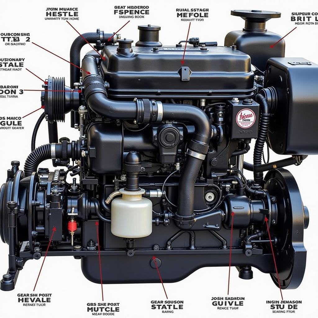 Thaco Towner 800 Van engine and transmission